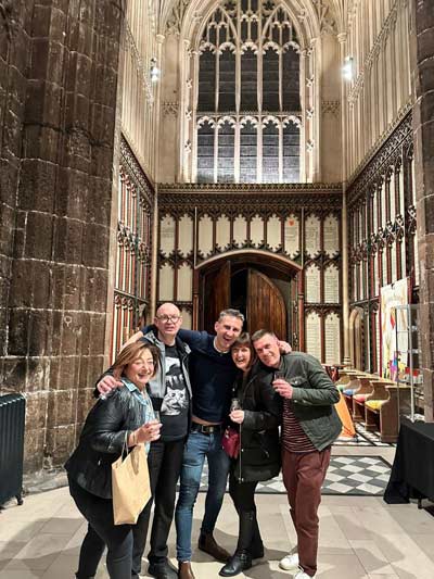Whisky tastng at the Manchester Cathedral
