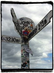 Ticking off the Bucket list at John O Groats!