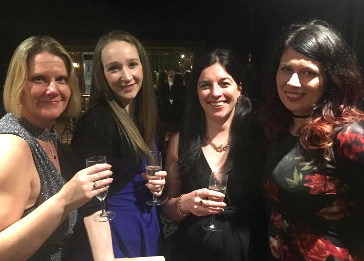 Pauline, Nicola, Aida and Heather discuss life, love and everything over a glass (or three) of bubbly.