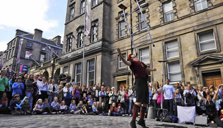 Manchester travel Edinburgh Fringe Festival